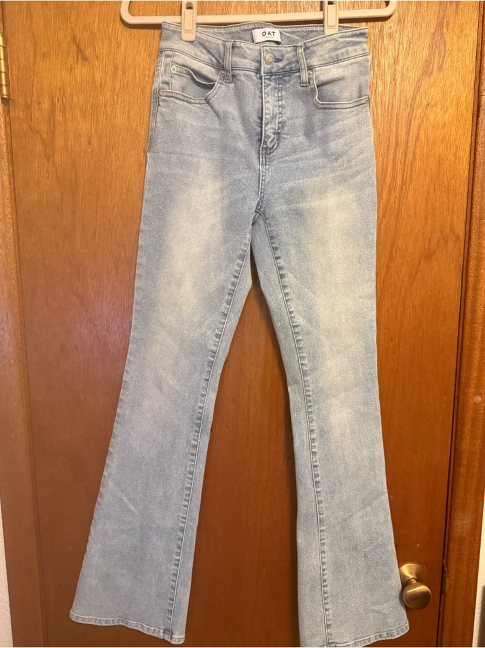 Oat New York Light Blue Flare Jeans